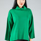 Roll Neck Double Knit Pullover