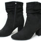 Relaxed Suedette Boot