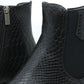 Snake Leather Look Boot