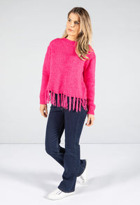 Tassel End Pullover Knit