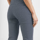 Slim Fit Patterned 7/8-length trousers