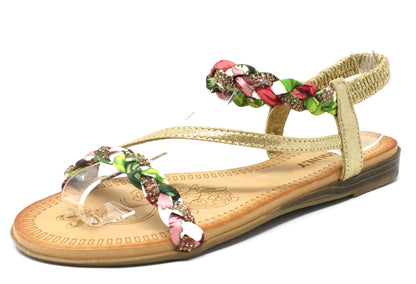 Glitz Floral Sandals