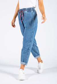 Relaxed Waistband Jean