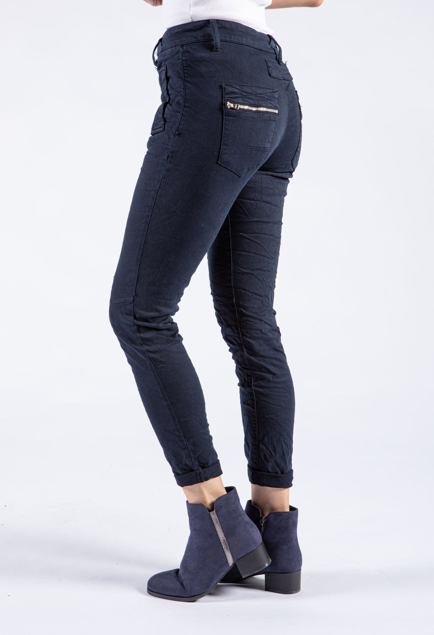 Crinkle Style Jeans