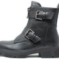Front Zip and Buckle Boot