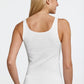 White Vest Top with Embroidery Straps