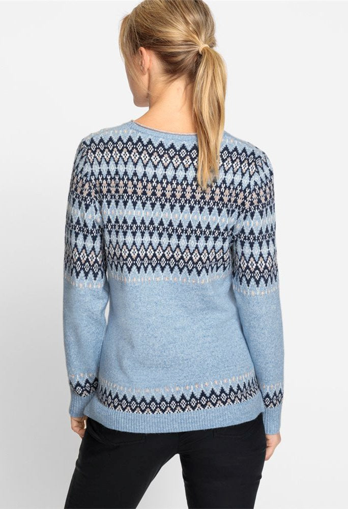 NORWEGIAN STYLE KNIT JUMPER