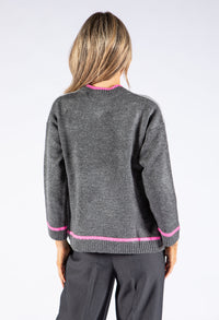 Two Tone Contrast Pullover