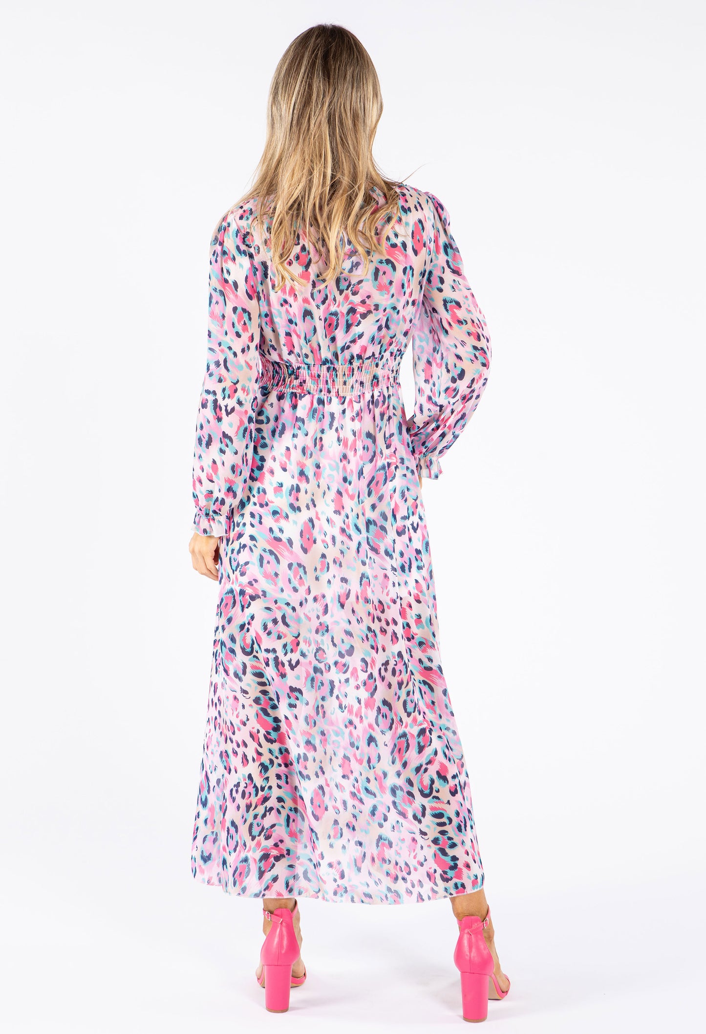 Elle Dress in Leo Print