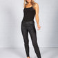 Abby Black Wax Coated Jeans *Recommend 1 Size Down*