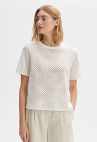 Perforated Pattern Top