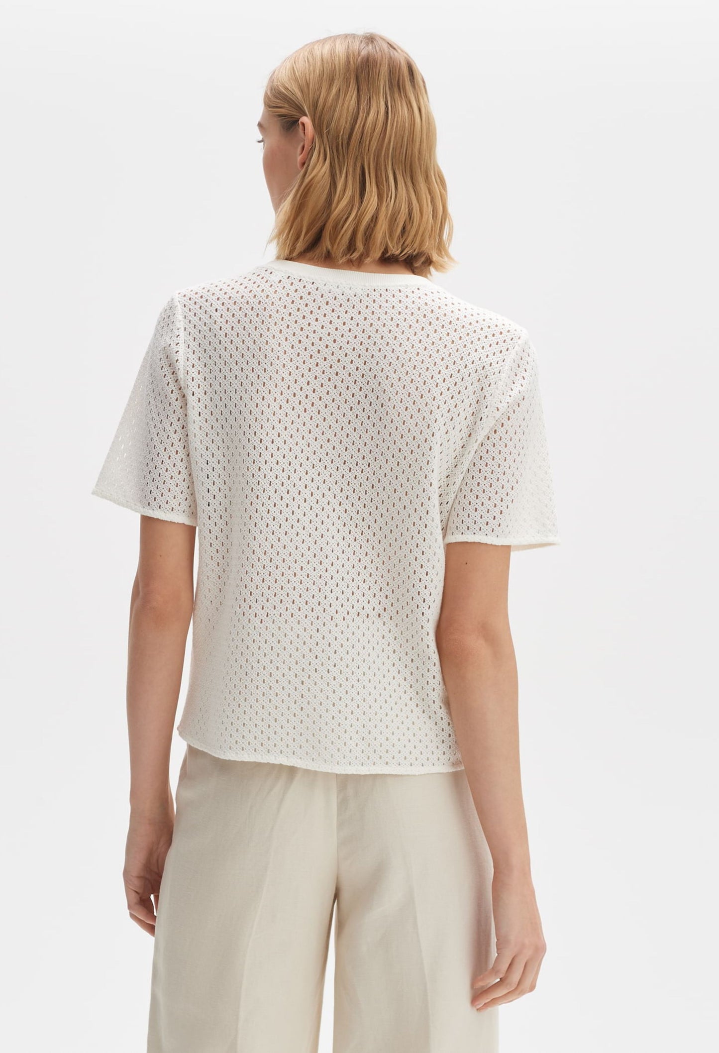Perforated Pattern Top