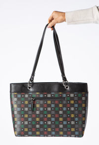 Designer Inspired Leather Tote Bag