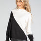 Knitted Contrast Pullover