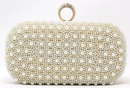 Pearl Rounded Clutch