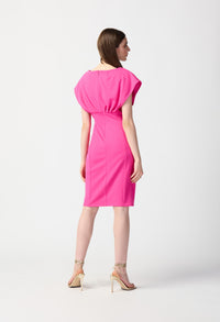 Pleated Front Dress
