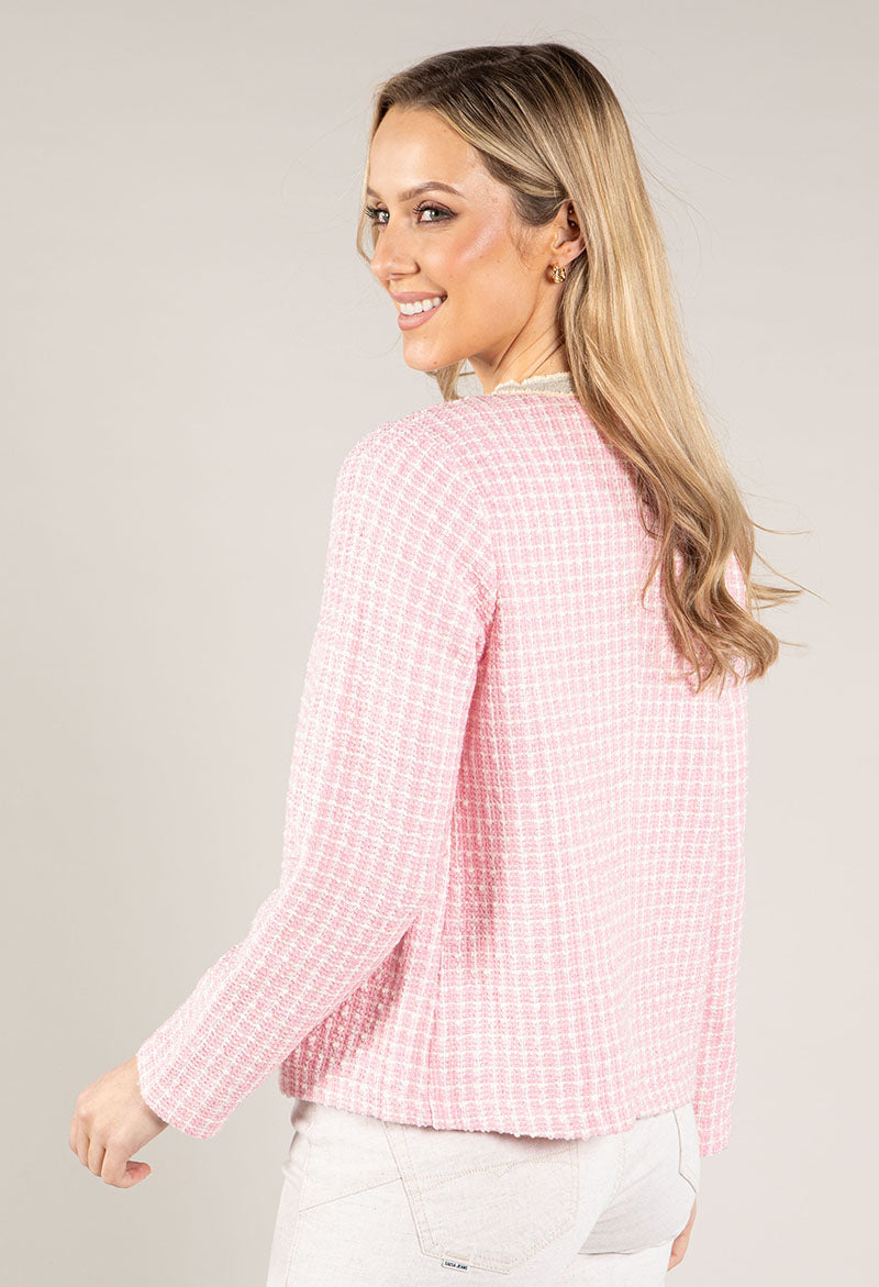 Designer Inspired Zip Up Jacket