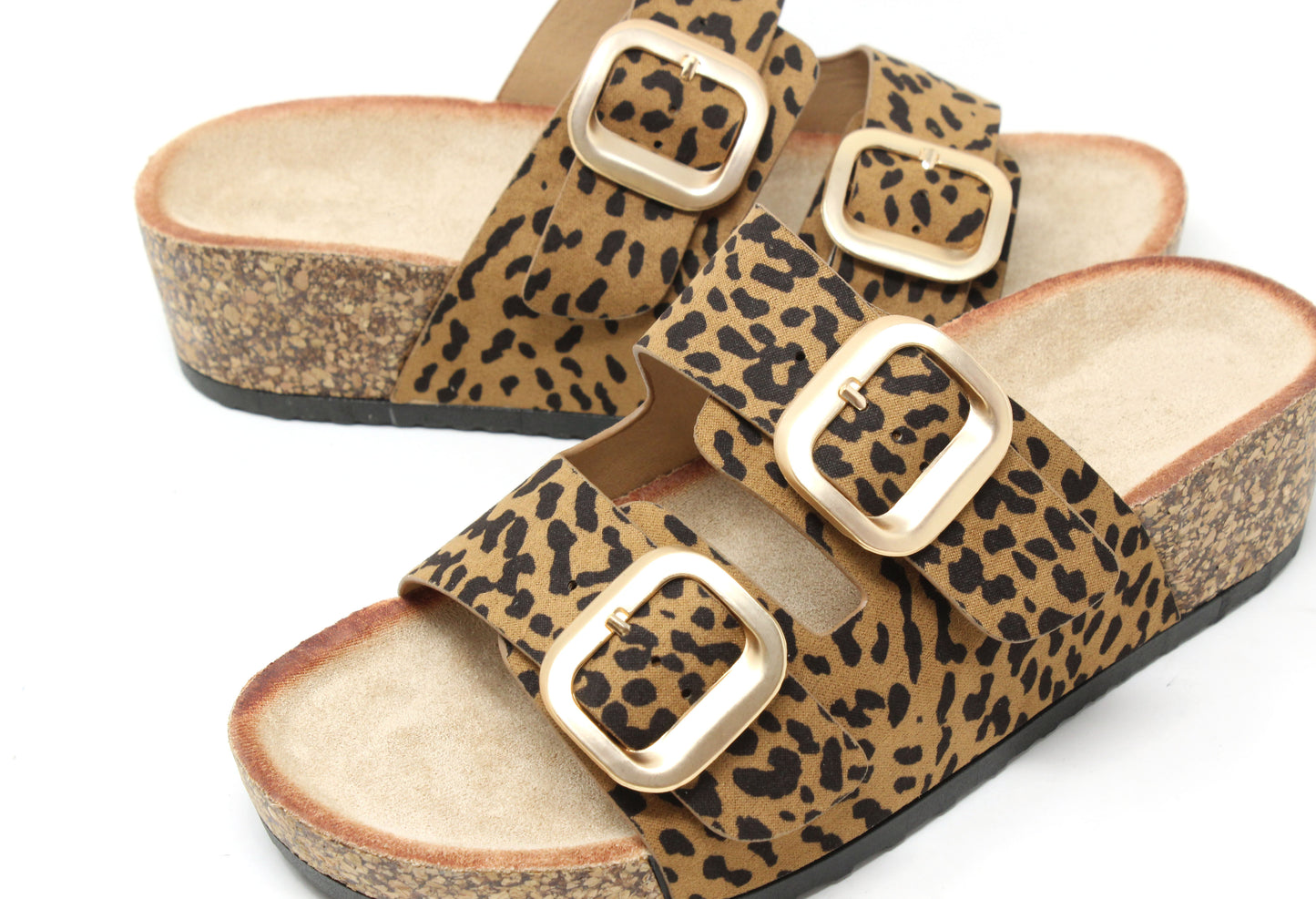 Soft Gold Buckle Sandal