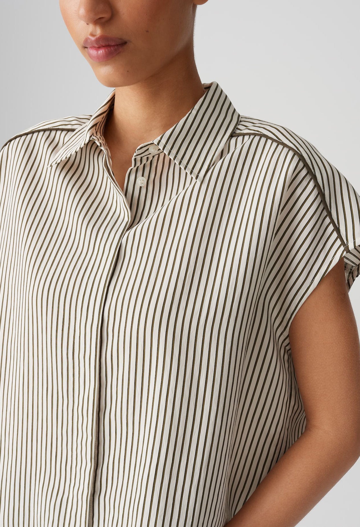 Famella regular striped blouse