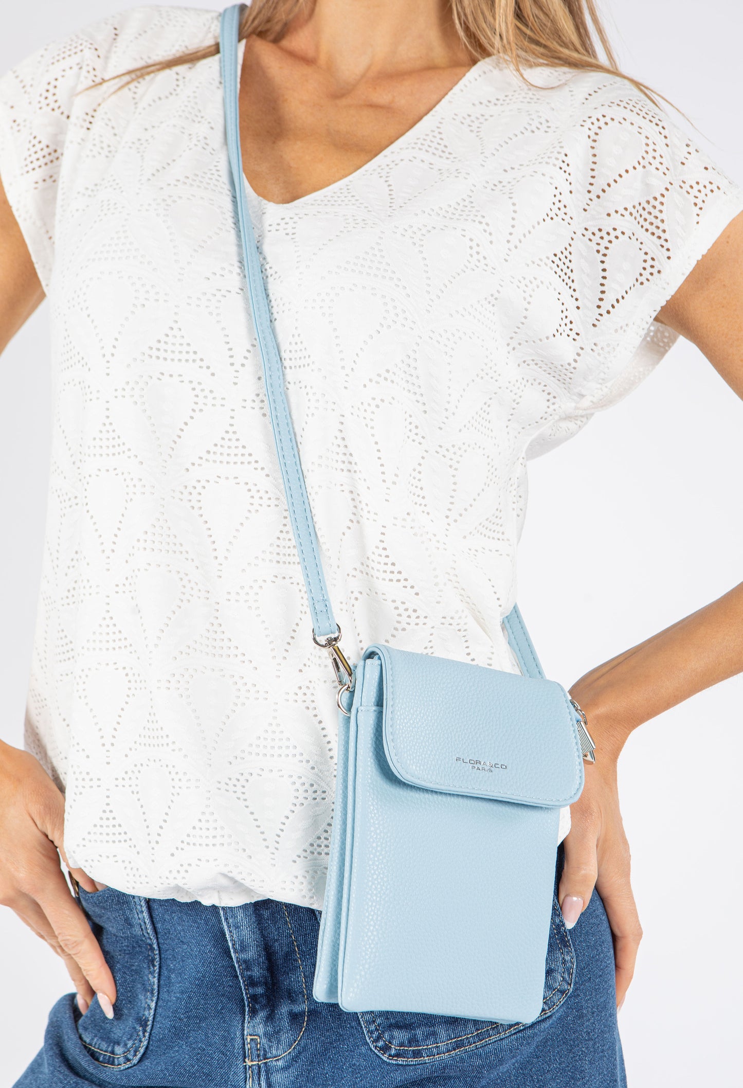 Multi Compartment Cross Body Bag