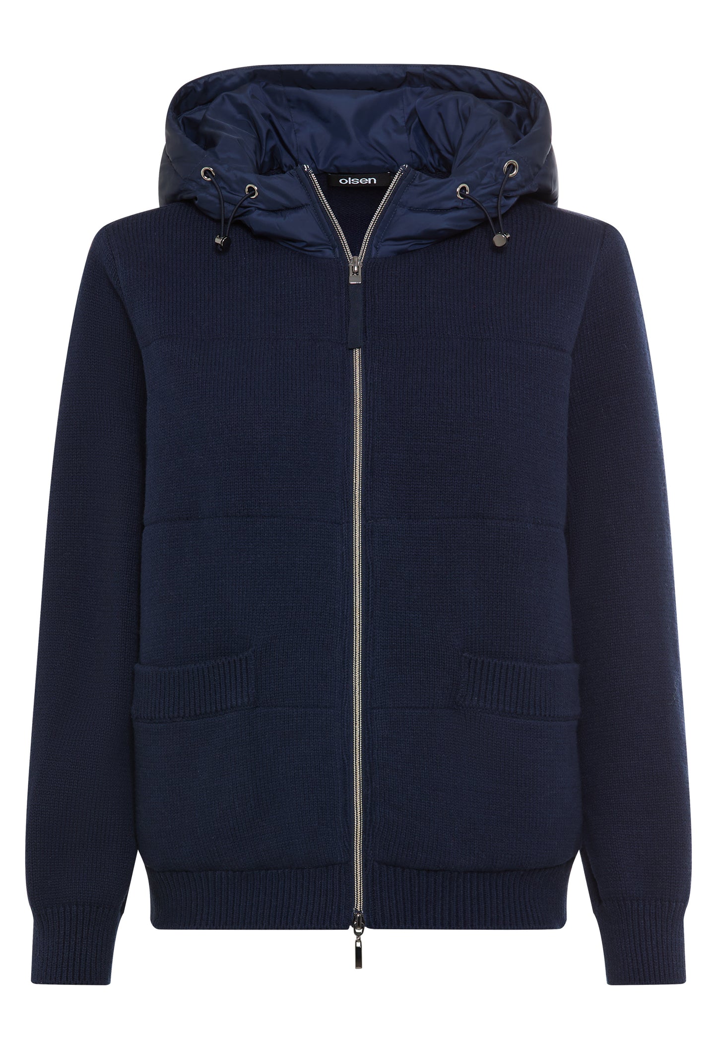 Hooded Knit Cardigan