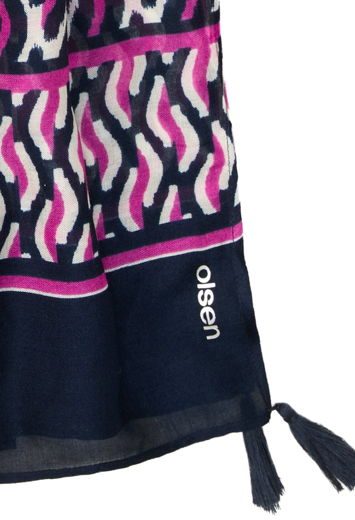 Abstract Print Scarf