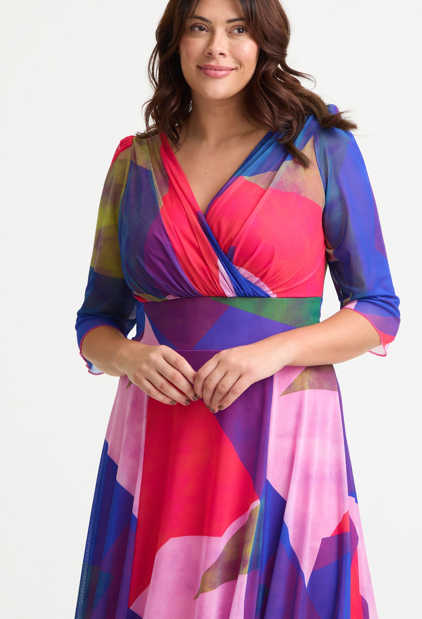 Verity Curve+ Maxi Dress