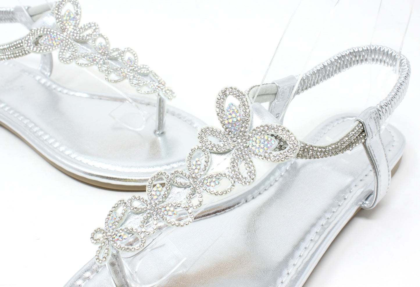 Diamante Butterfly Sandals