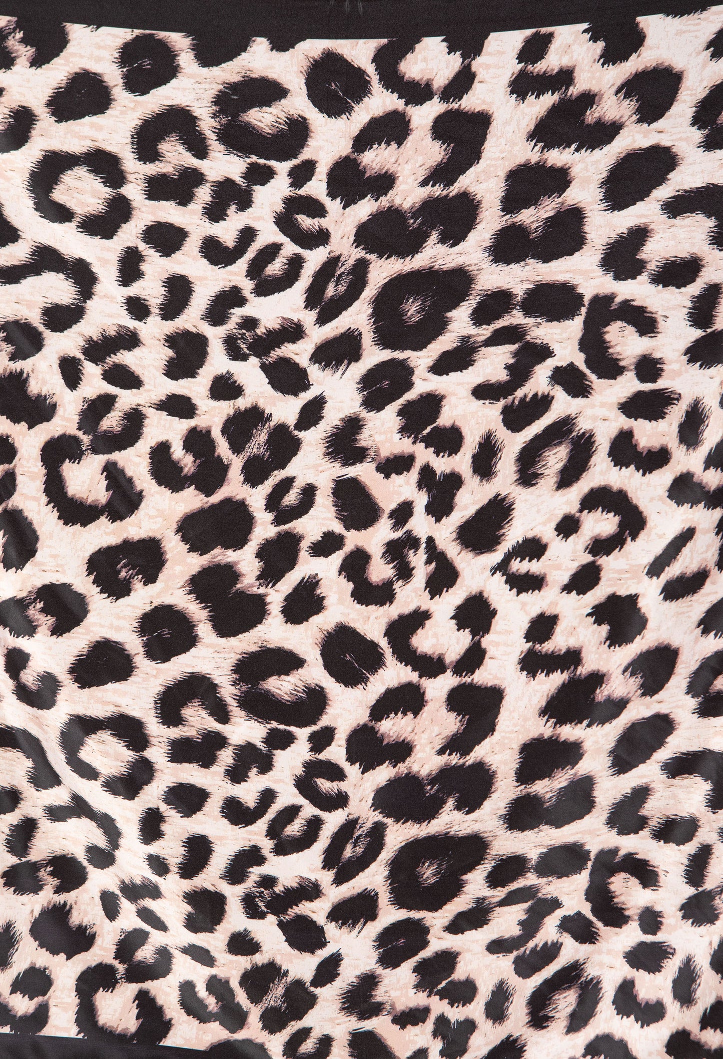 Satin Touch Leopard Scarf