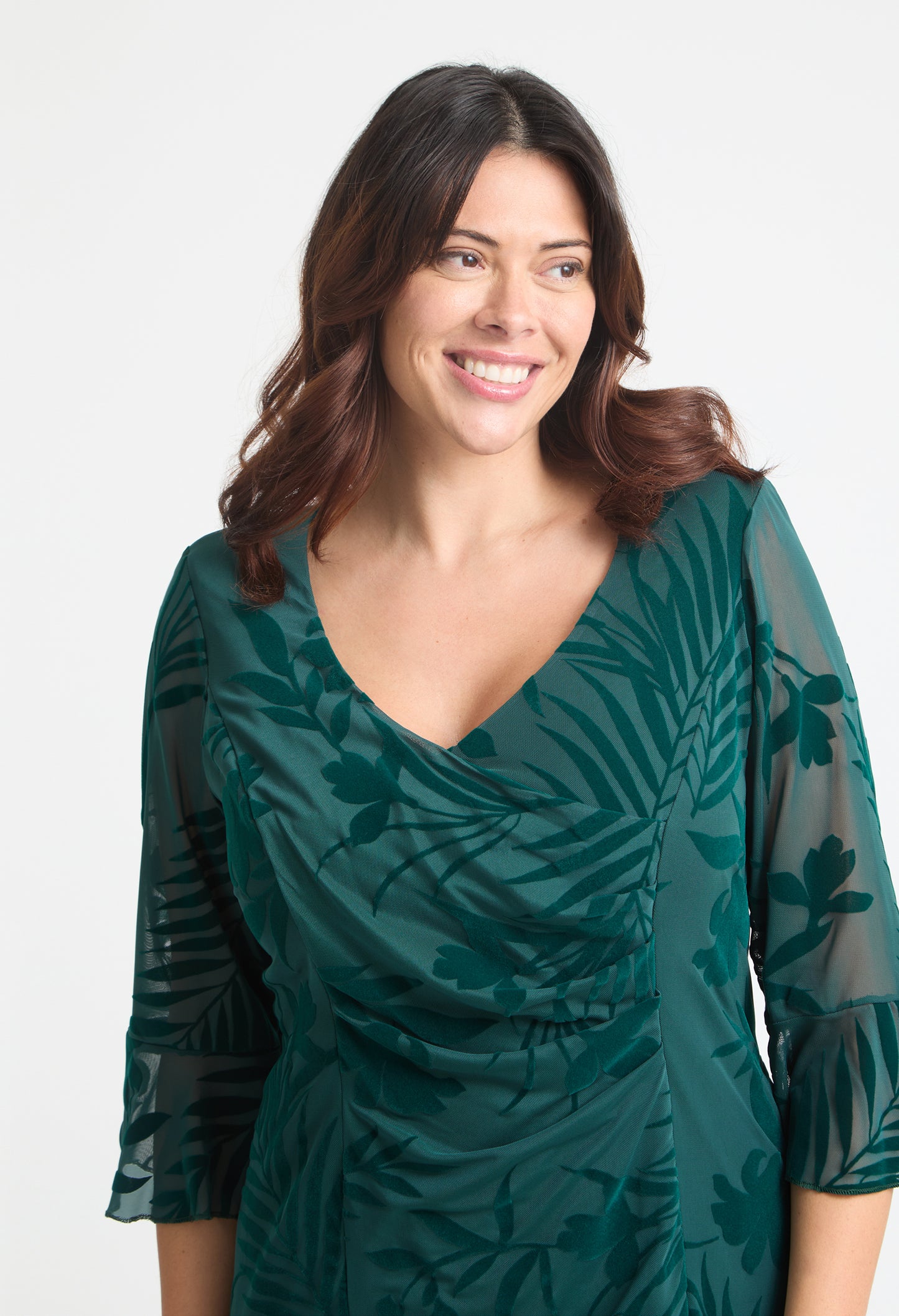 Flock Flapper Curve+ Dress