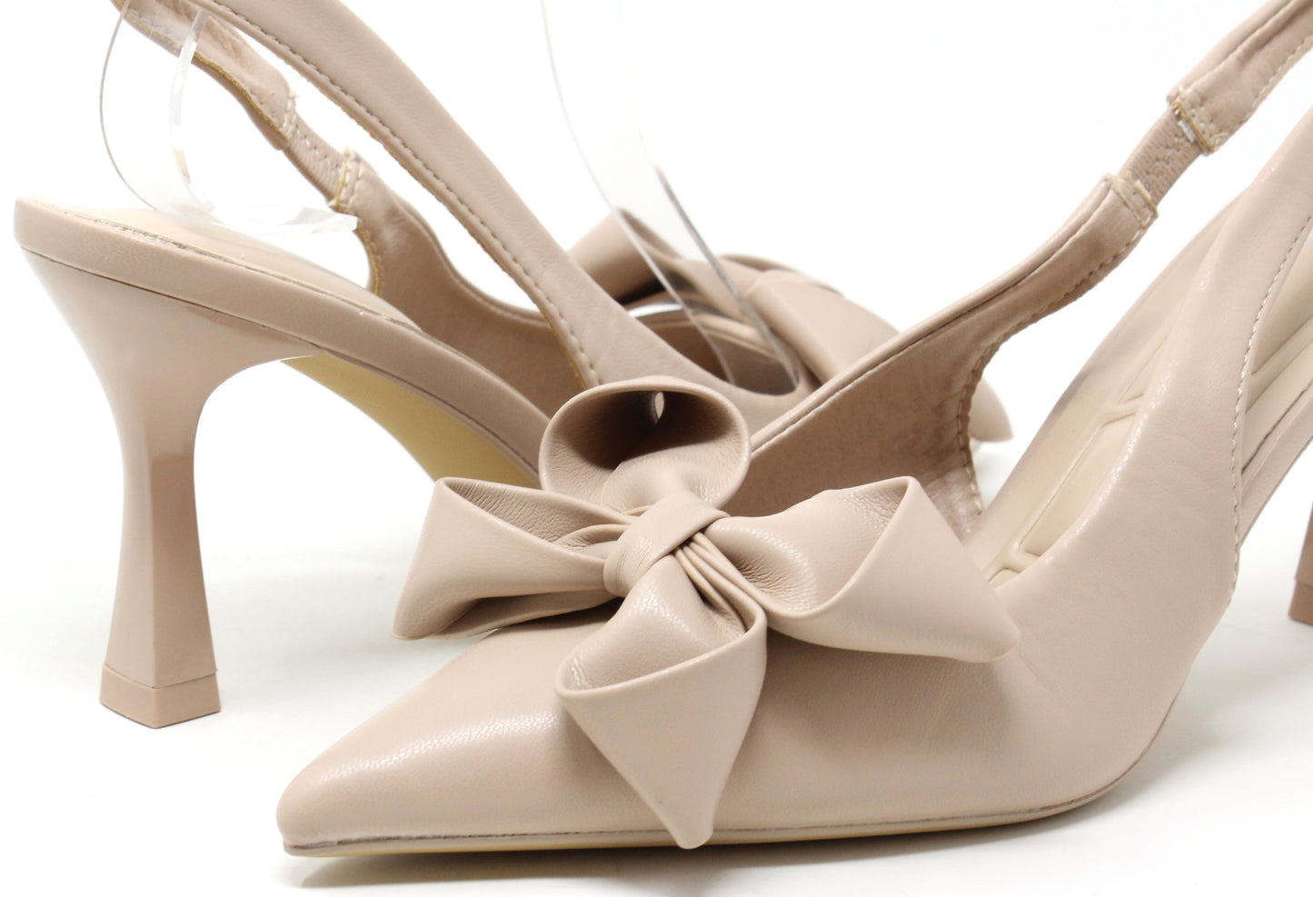 Floral Bow Sling Back