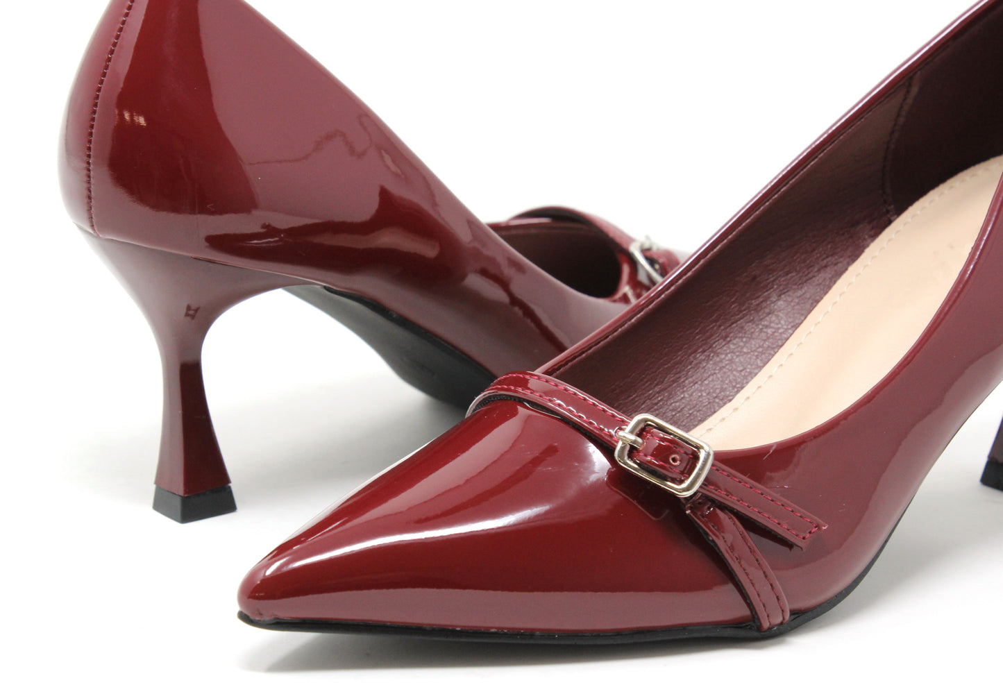 Single Strap Court Heel