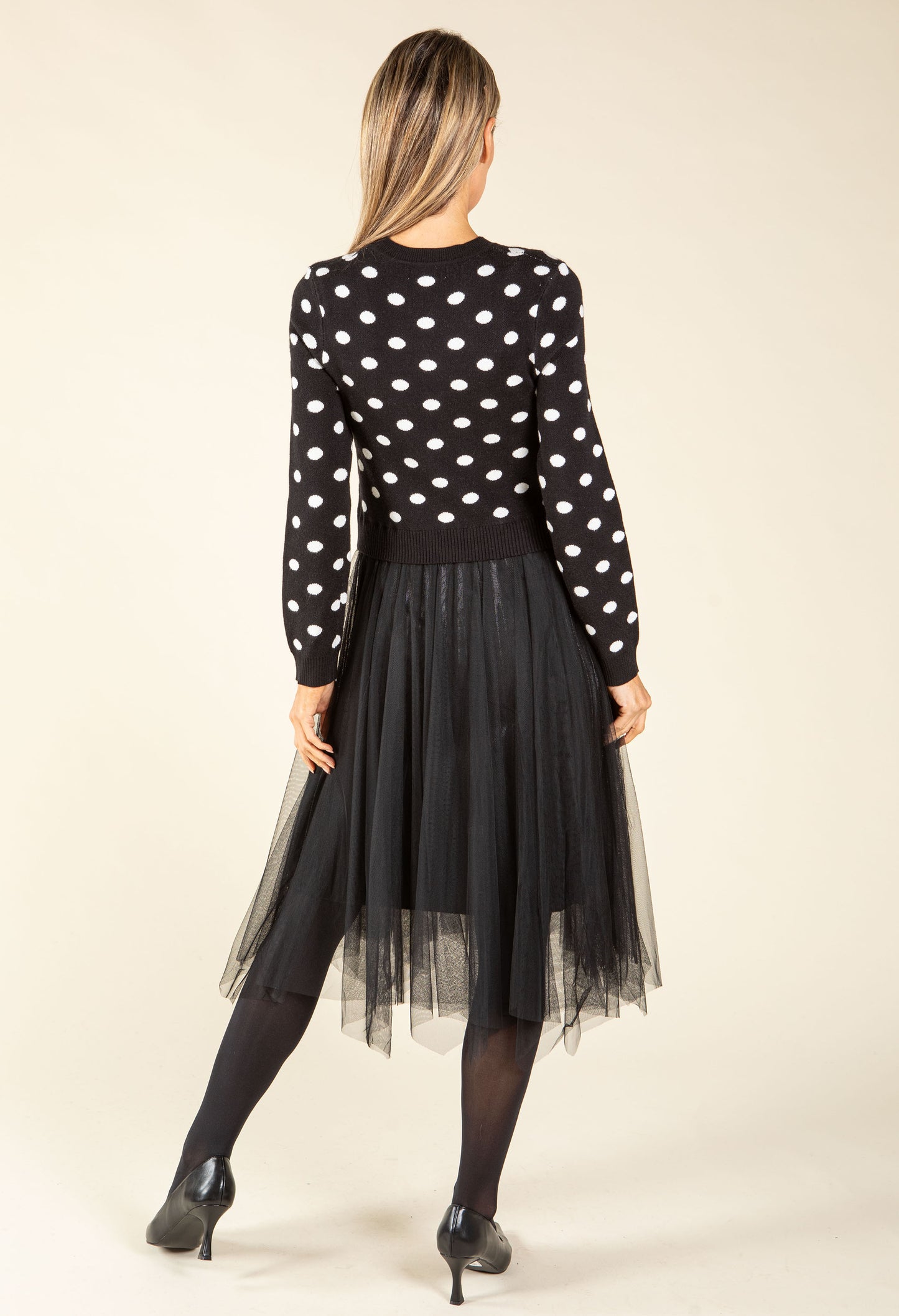 2 in 1 Look Tulle Dress