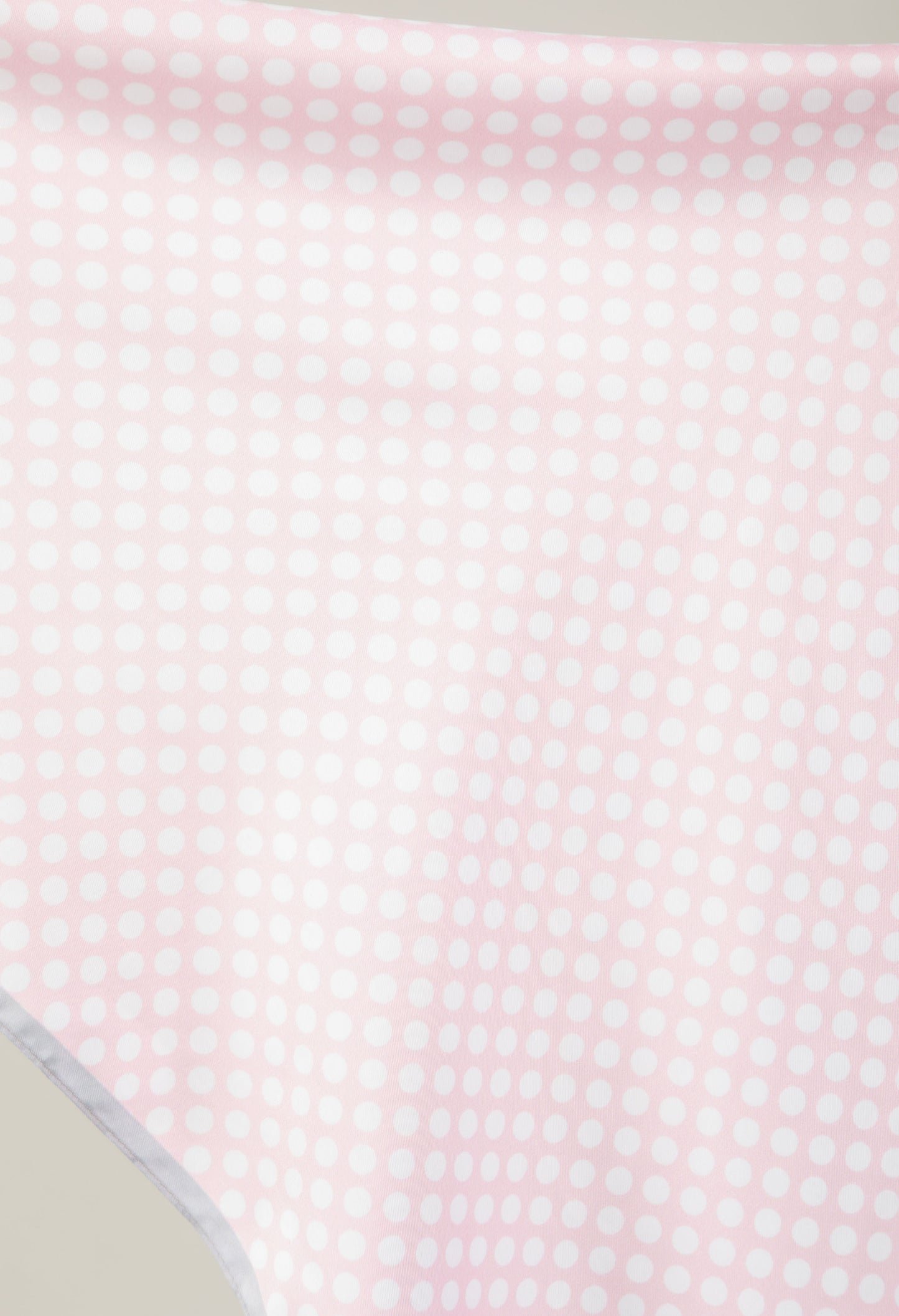 Polka Dot Satin Neck Scarf