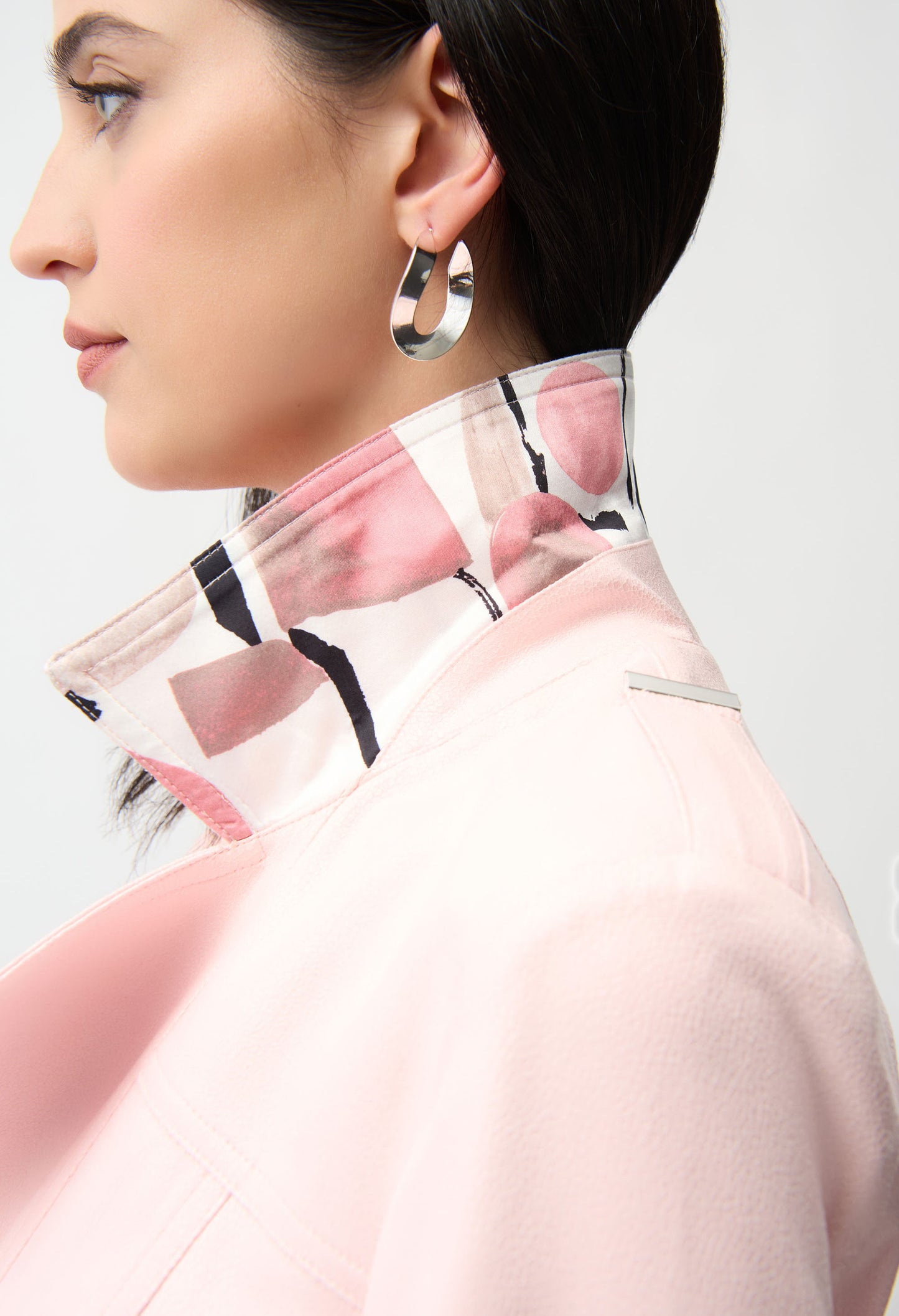 Zipper Closure Casual Jacket