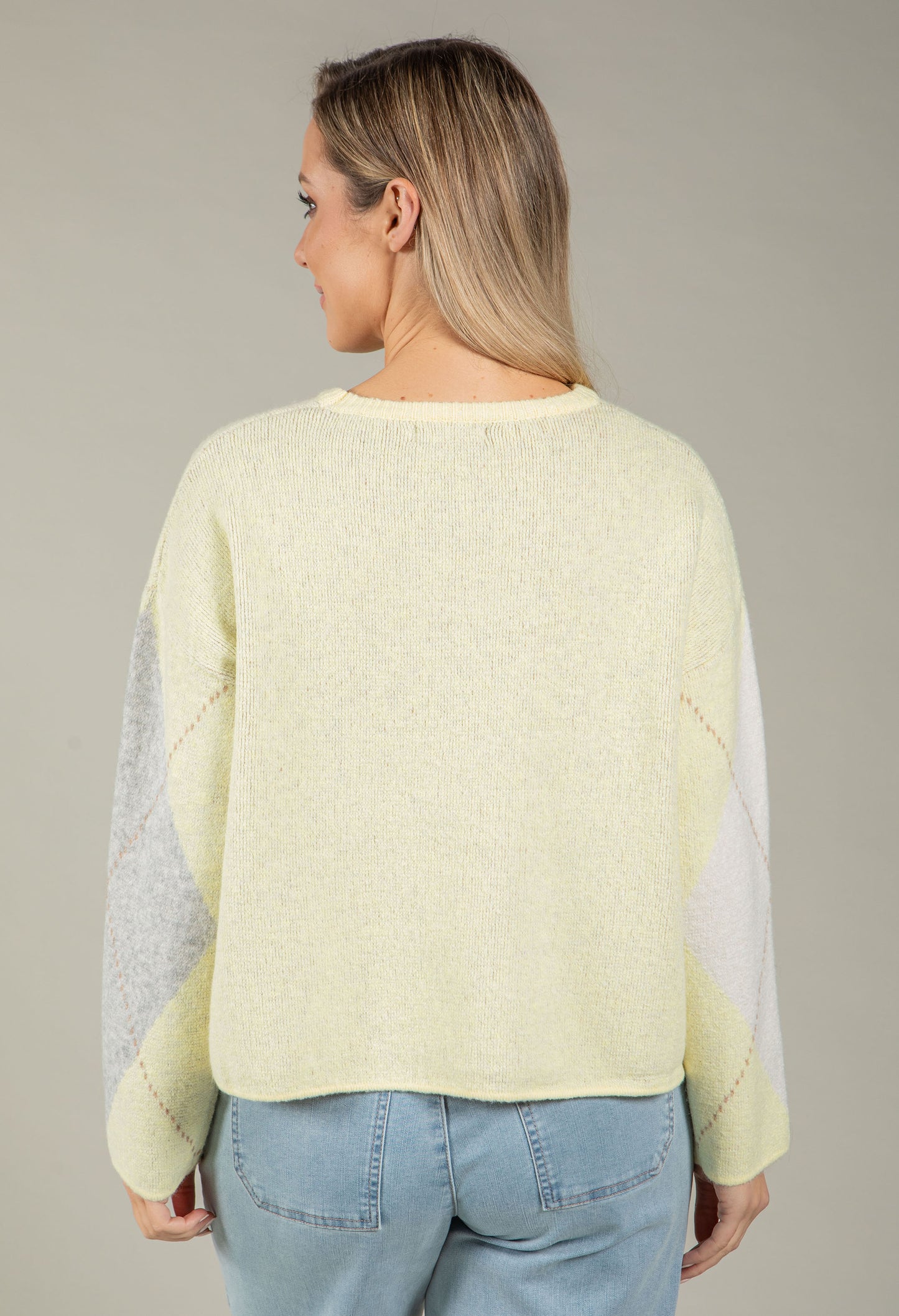 Argyle Knit Jumper