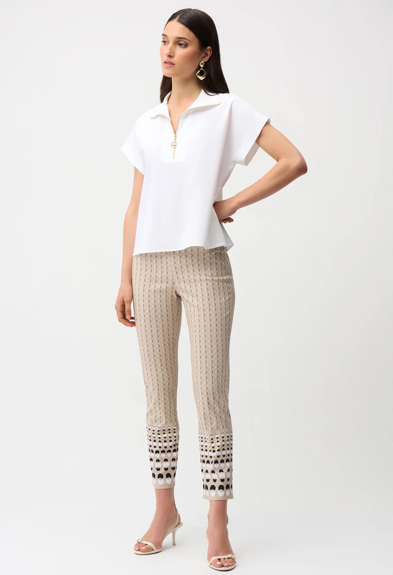 Half-Zip Blouse