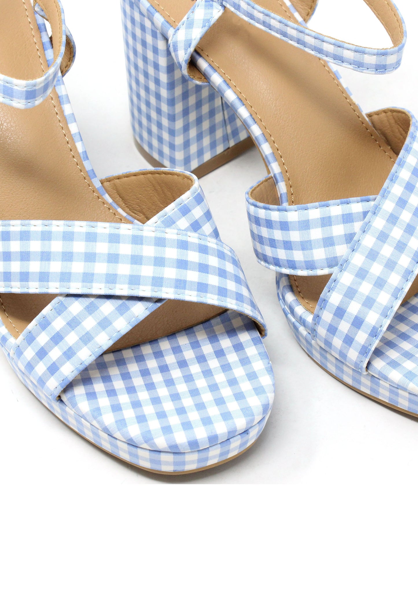 Gingham High Heel