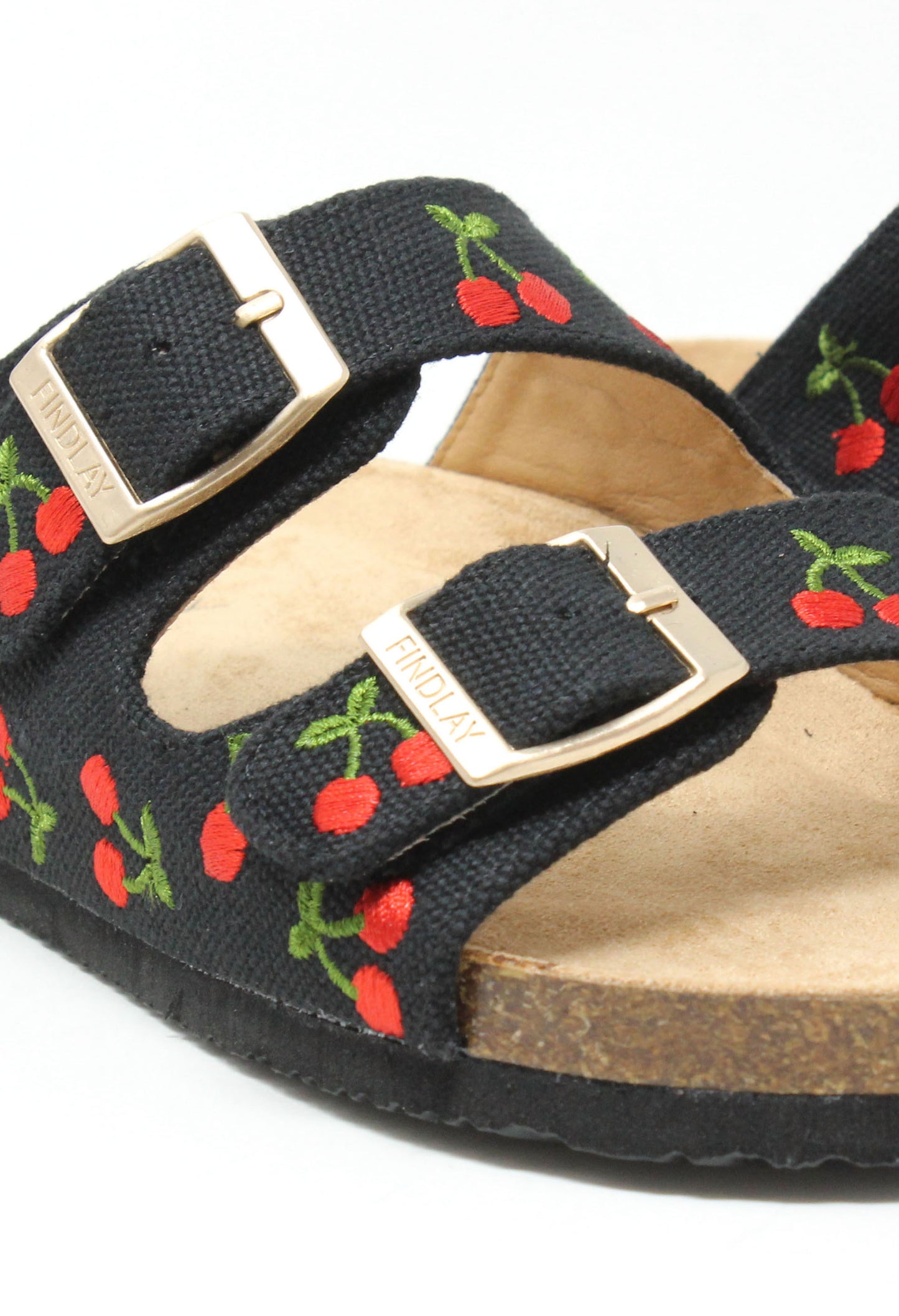 Cherry Double Strap Sandal