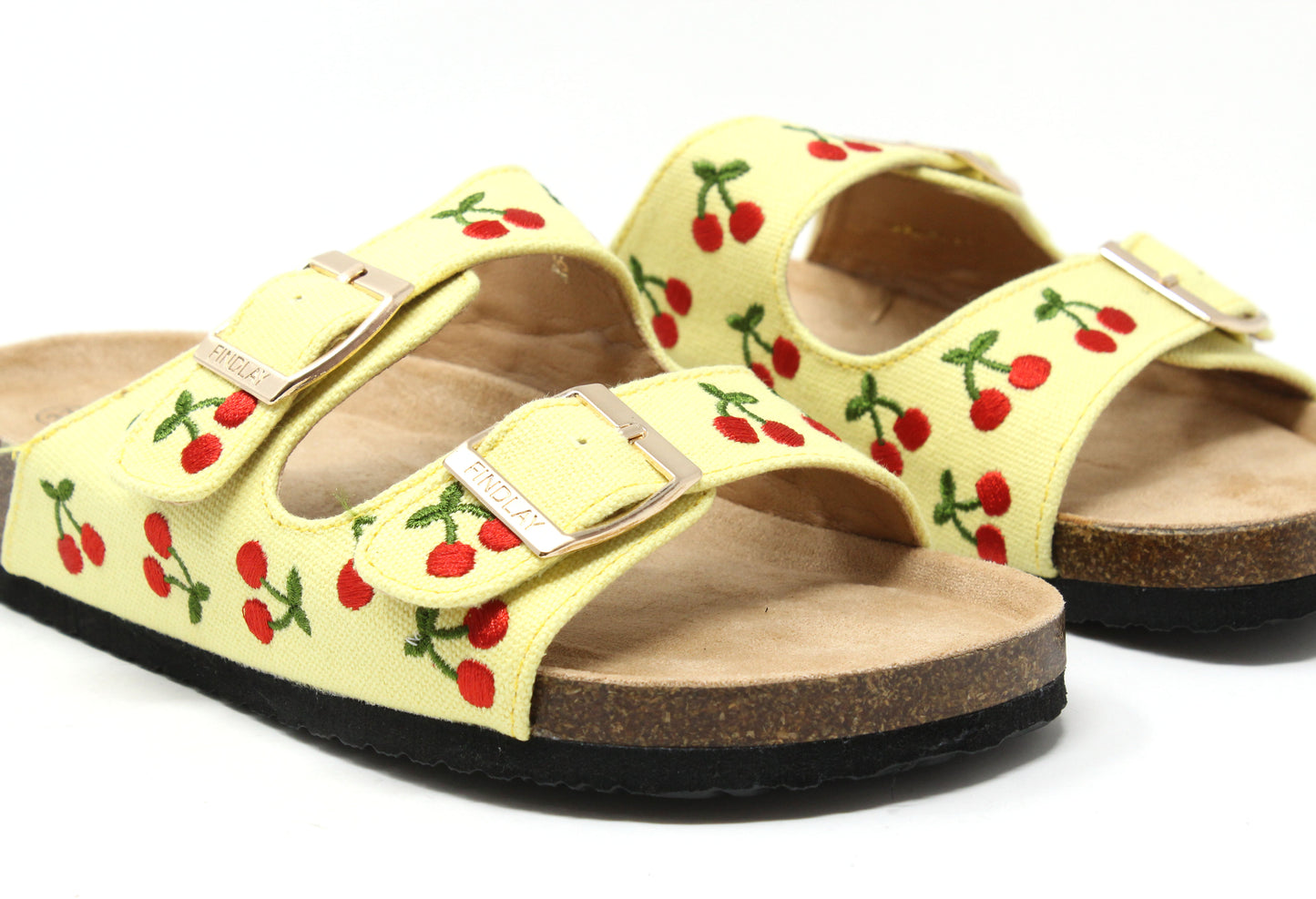 Cherry Double Strap Sandal