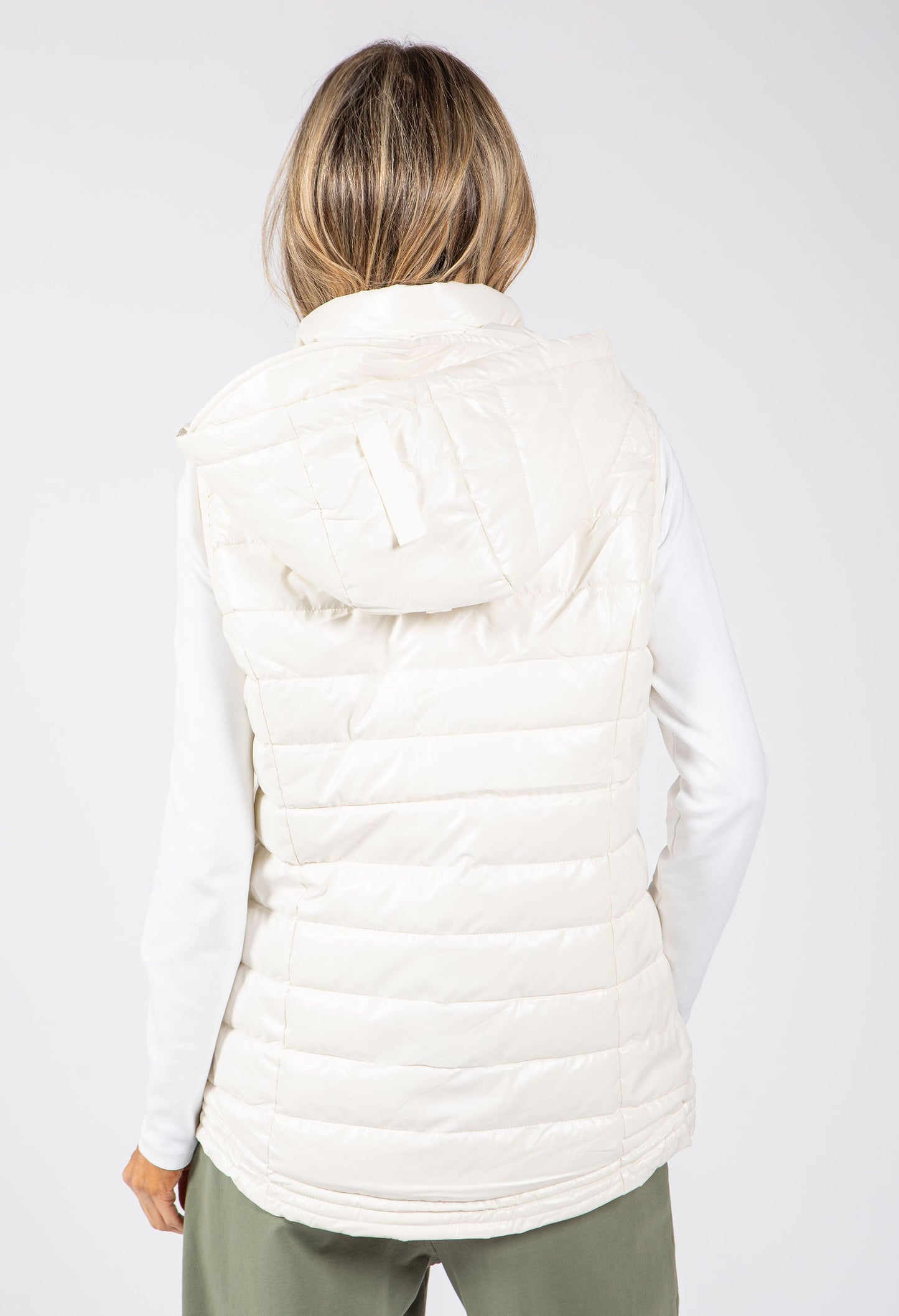 Hooded Quilted Gilet