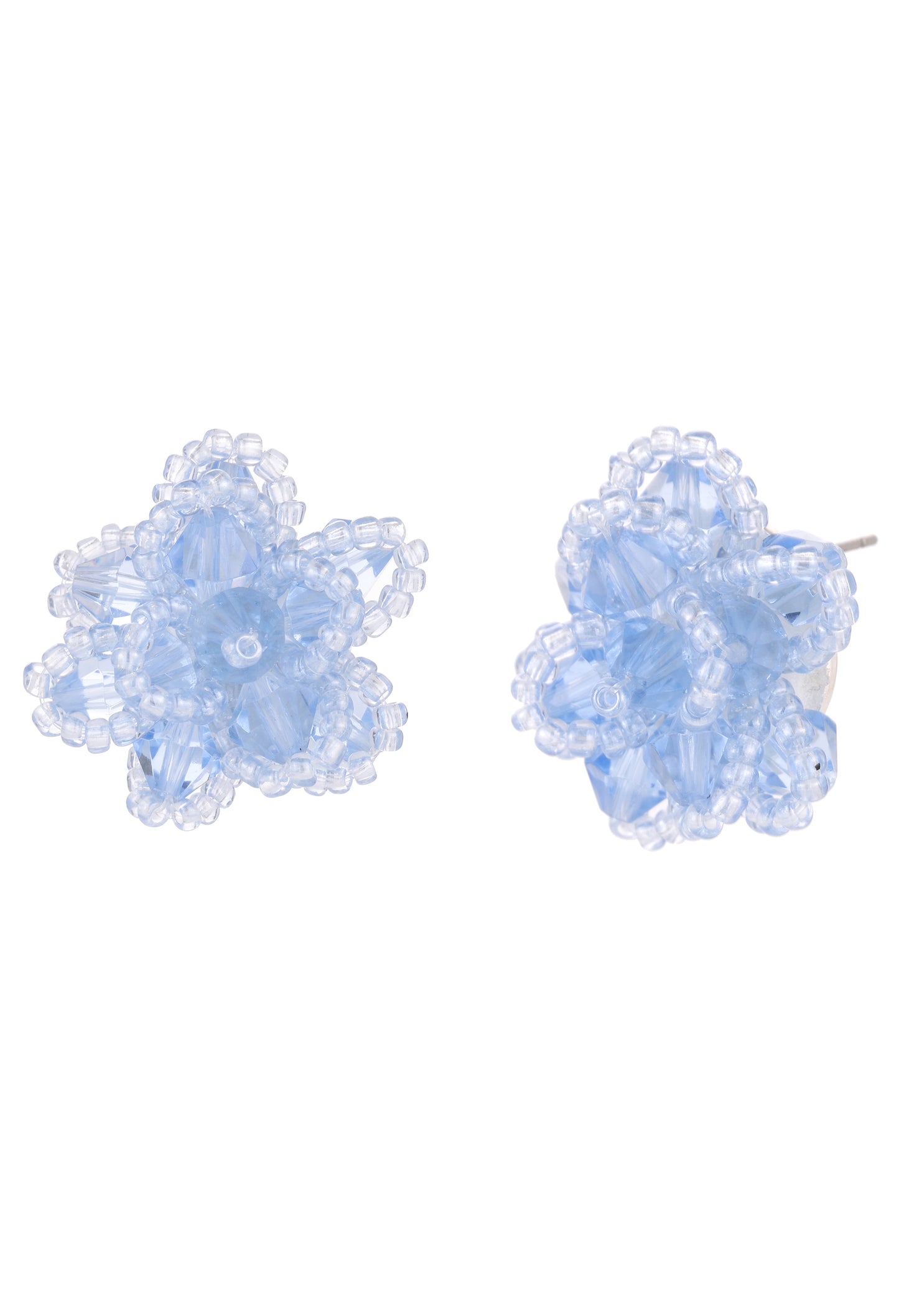 Floral Beaded Earrings