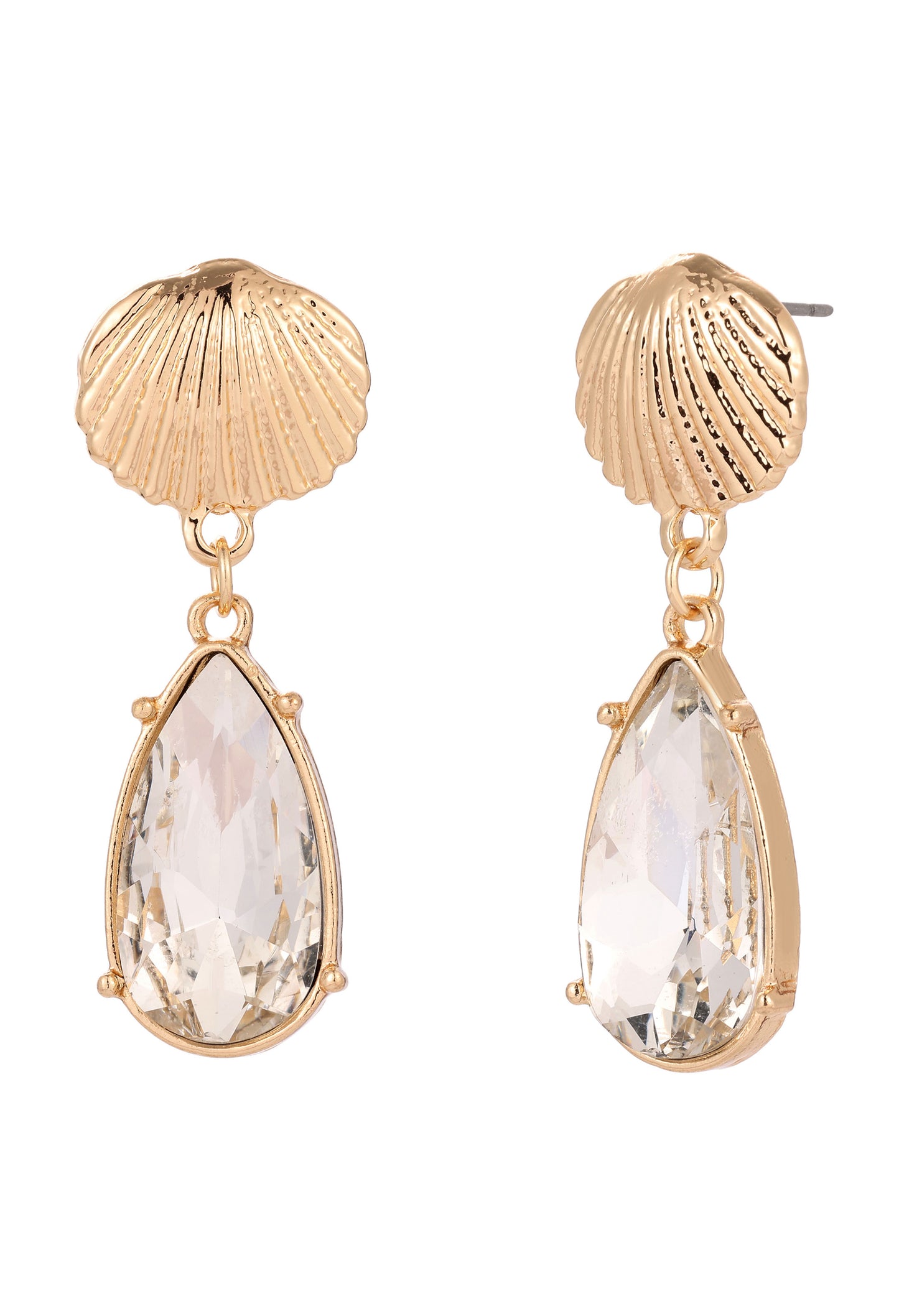 Diamante Teardrop Earrings