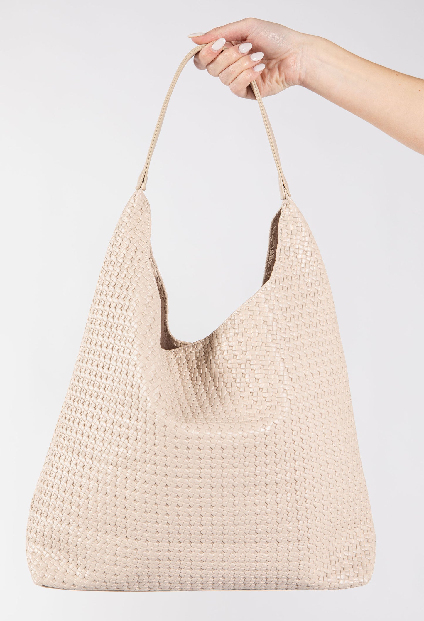 Faux Leather Tote Bag