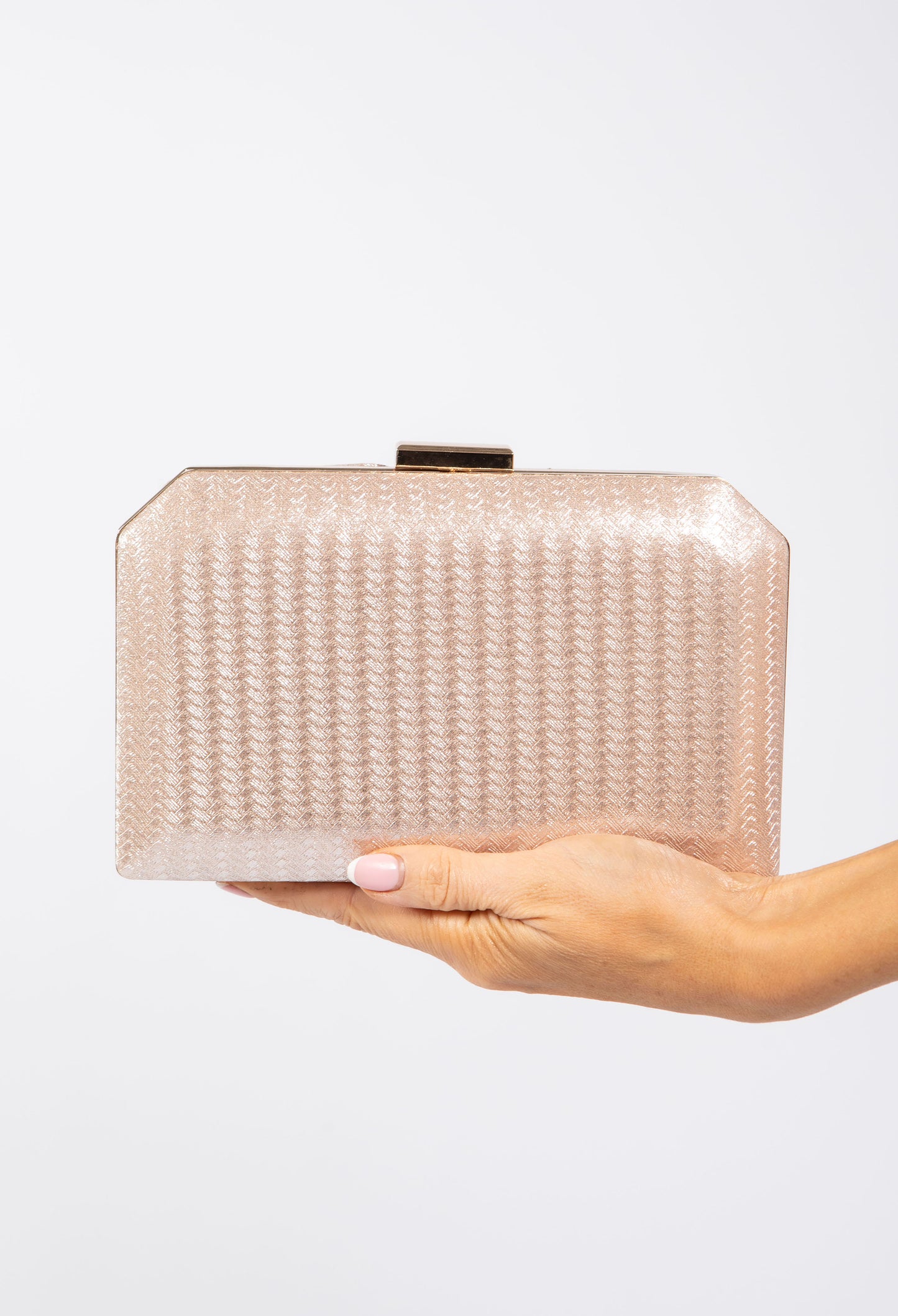 Metallic Clutch Bag