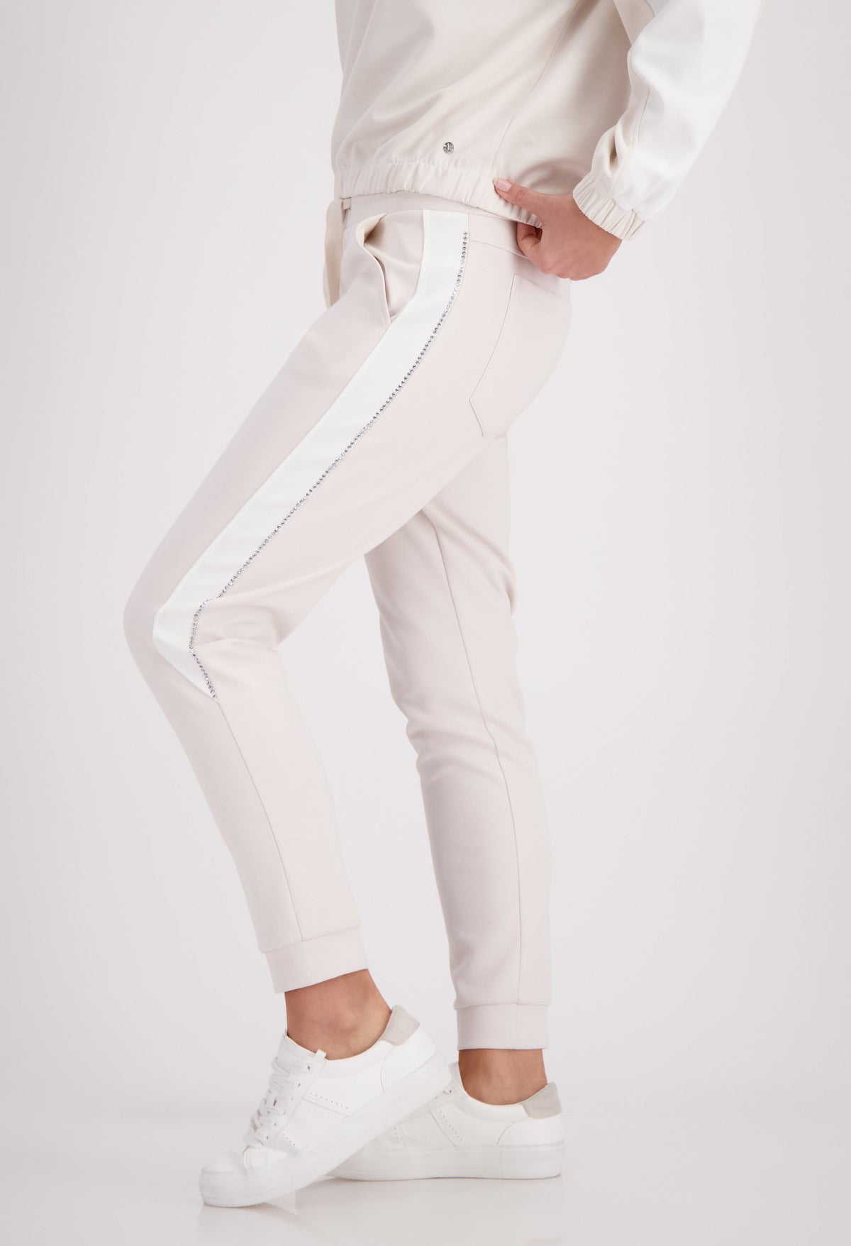 Rhinestone Detail Joggers