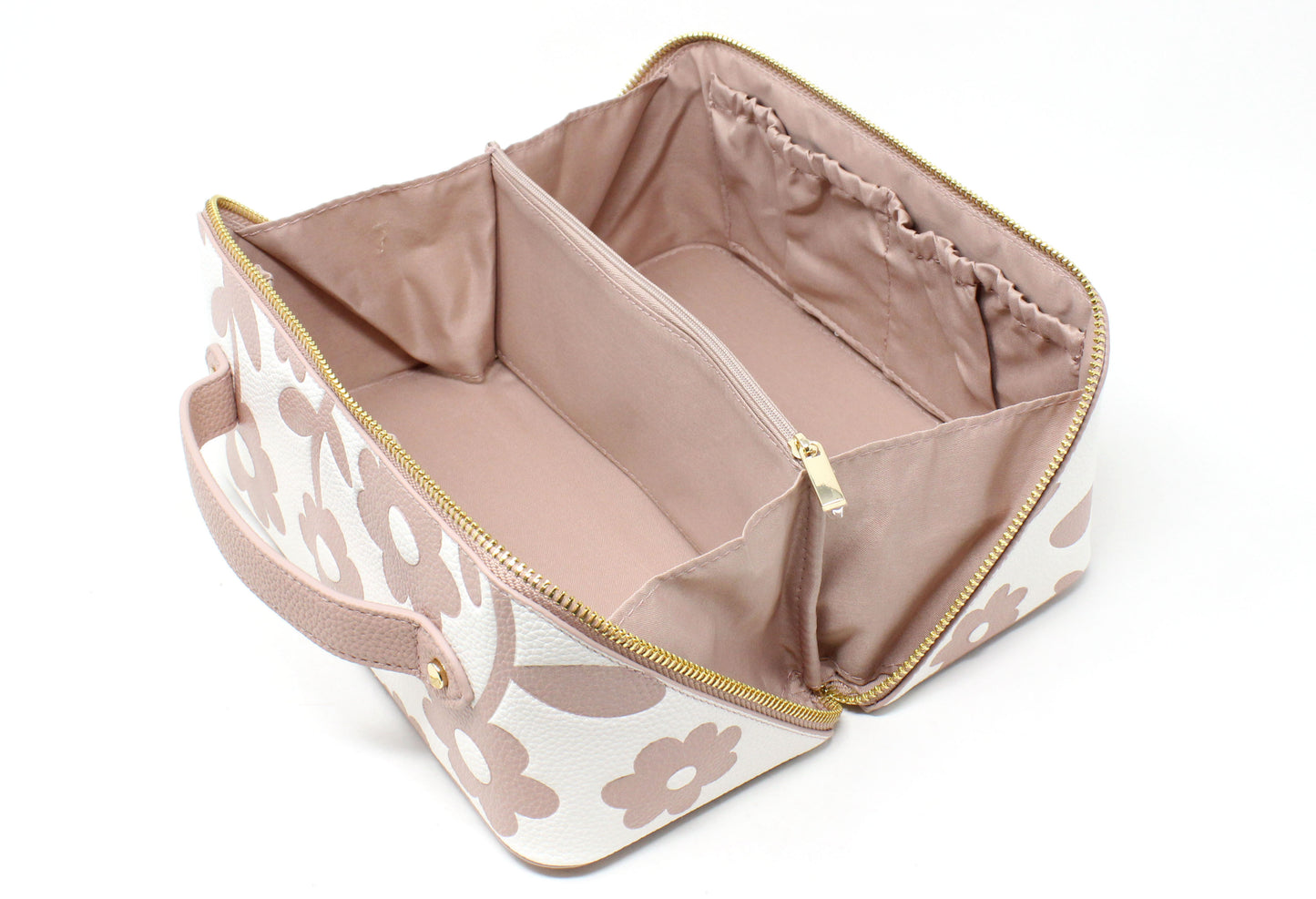 Large Floral Travel Make-Up Bag