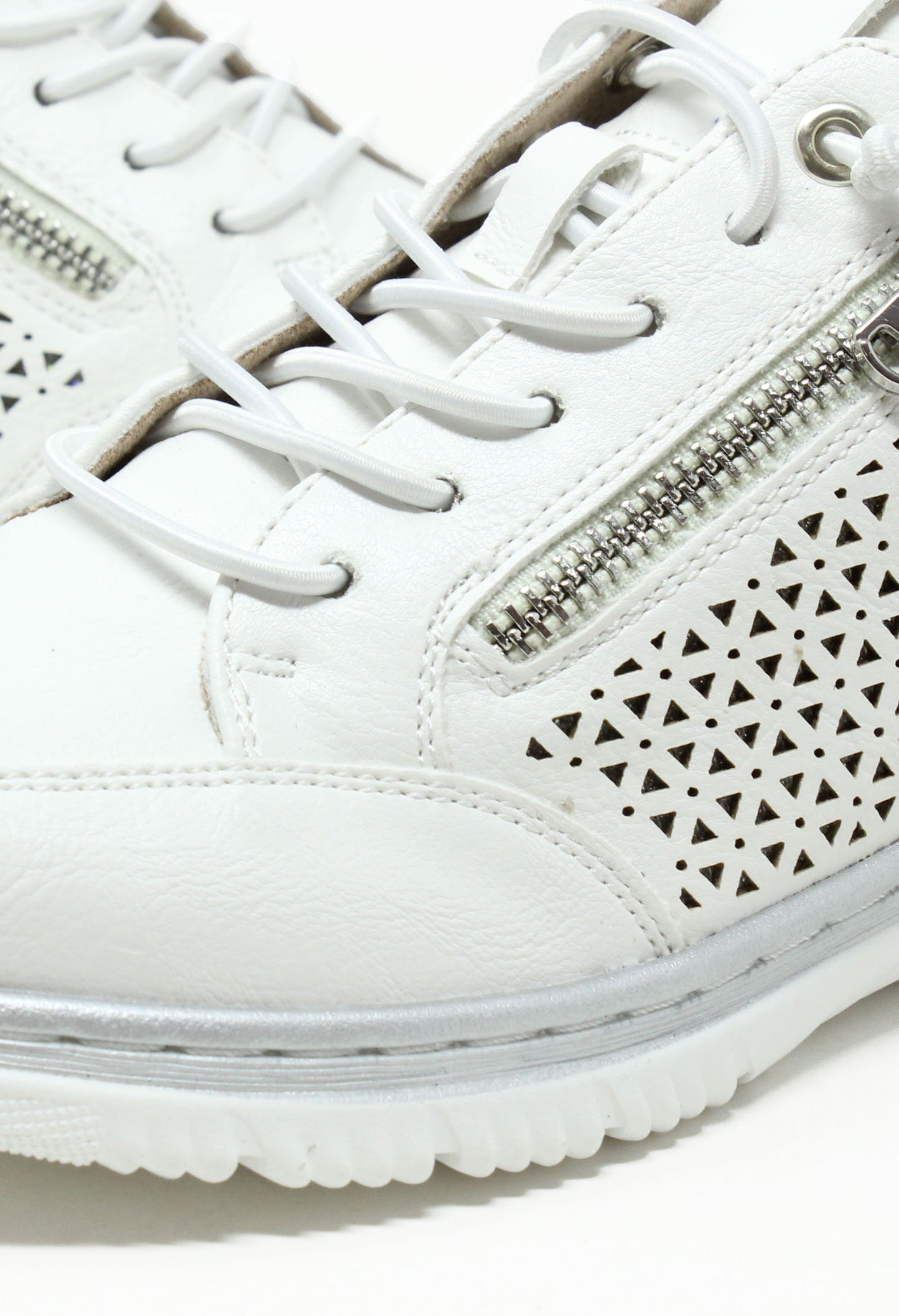 Astrid Side Zip Slip On Trainers