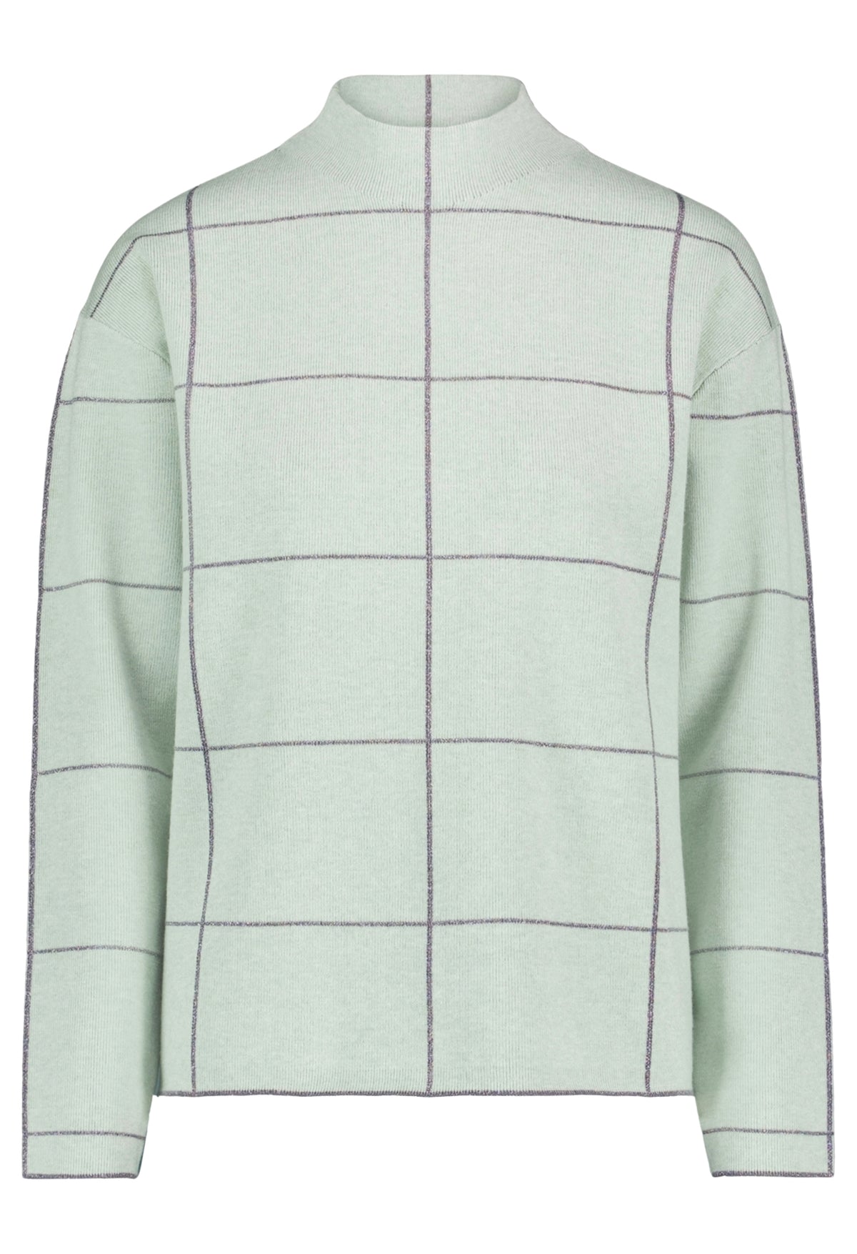 Check Knit Jumper