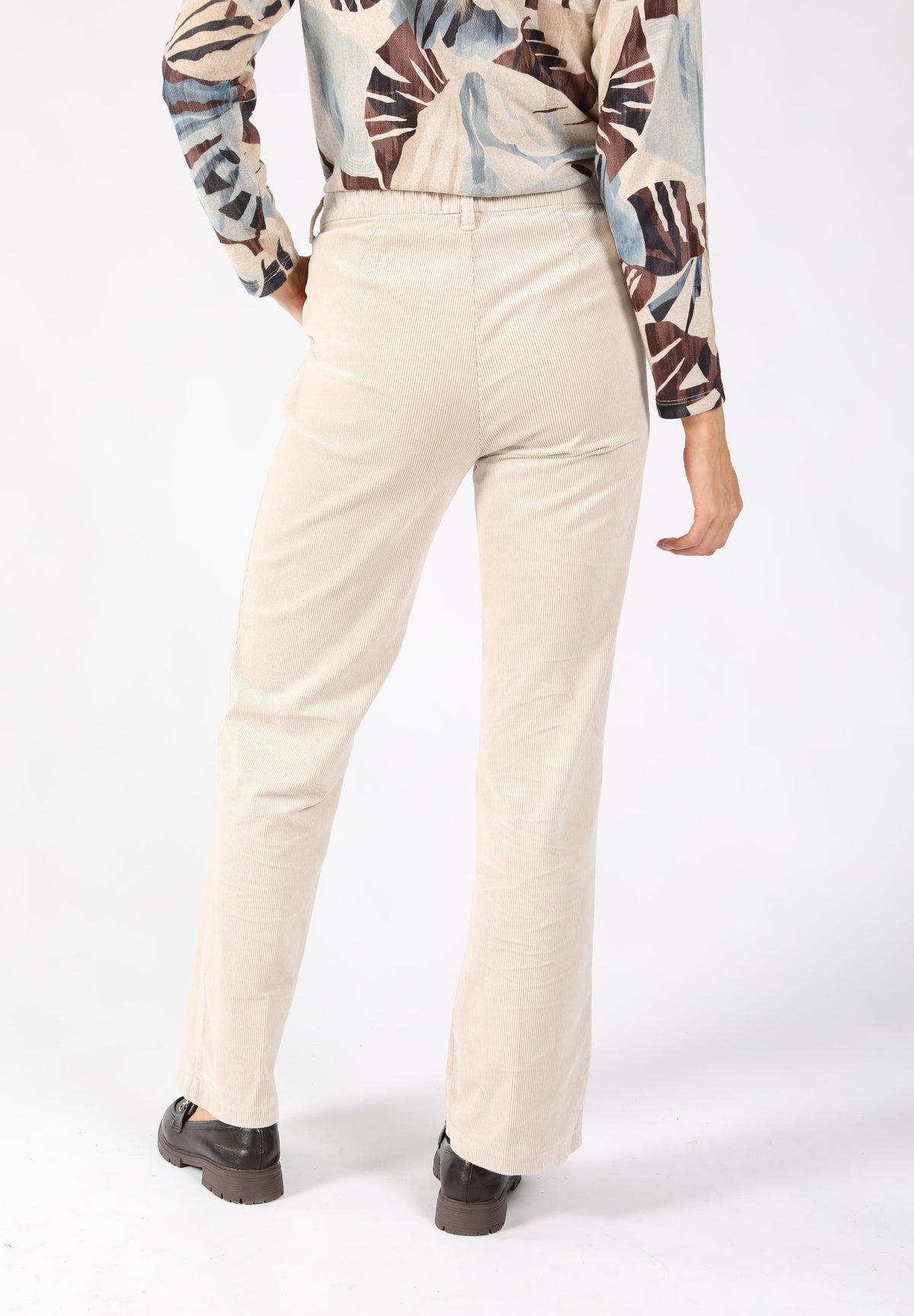 Mila Corduroy Wide Leg Trousers